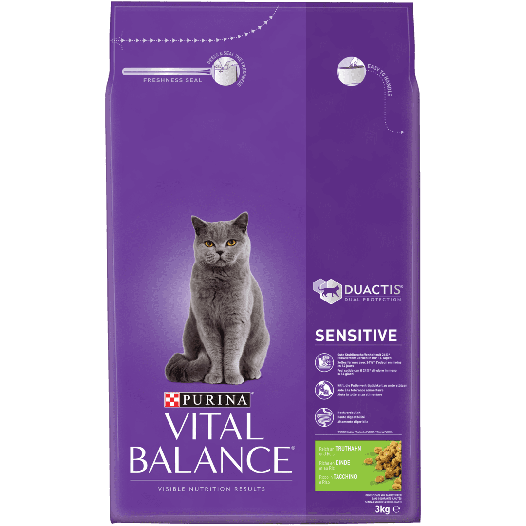 VITAL BALANCE Trockenfutter Sensitive Truthahn 3kg Purina